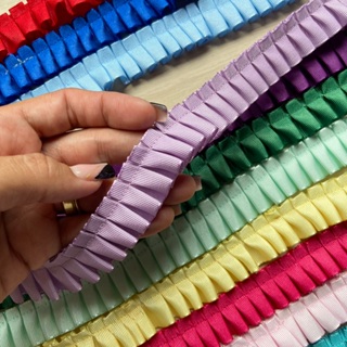 Fita Drapeada Decorativa 7048 22 mm – 2 Metros para Personalizados de Luxo em Oferta na Shopee