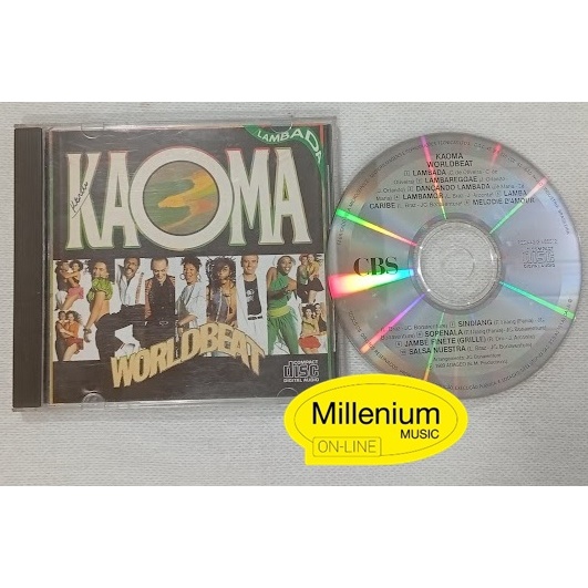 CD Kaoma  Worldbeat 1989 raro Original Gravadora Colecionador Ótimo Estado