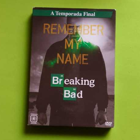 dvd BREAKING BAD -  temporada Final  ( com luva , legendado)