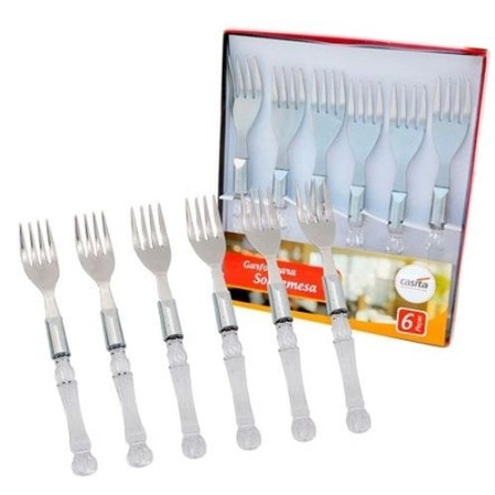 KIT DE GARFOS PARA SOBREMESA C/6 PEÇAS -  CA08101