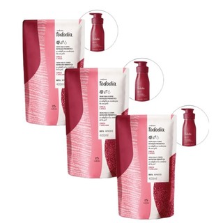 Natura Kit 3 Refil hidratante corpo Natura todo dia 400ml cada