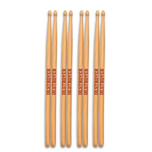 Baqueta Madeira 5A Marfim - Vanguarda Liverpool Nirvana - Kit 4 Pares