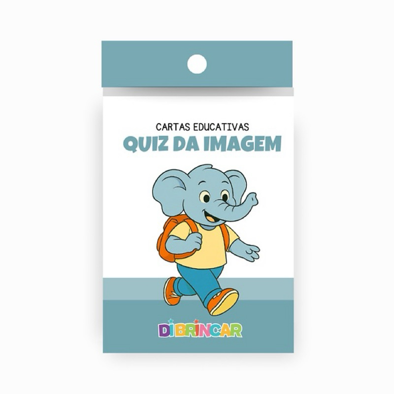 Quiz da Imagem Dibrincar cartas educativas jogos em família em Oferta na Shopee