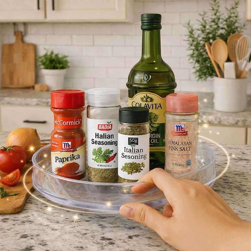 Tempero Modelo Diamante 3D giratórPortaio 360° em Oferta na Shopee