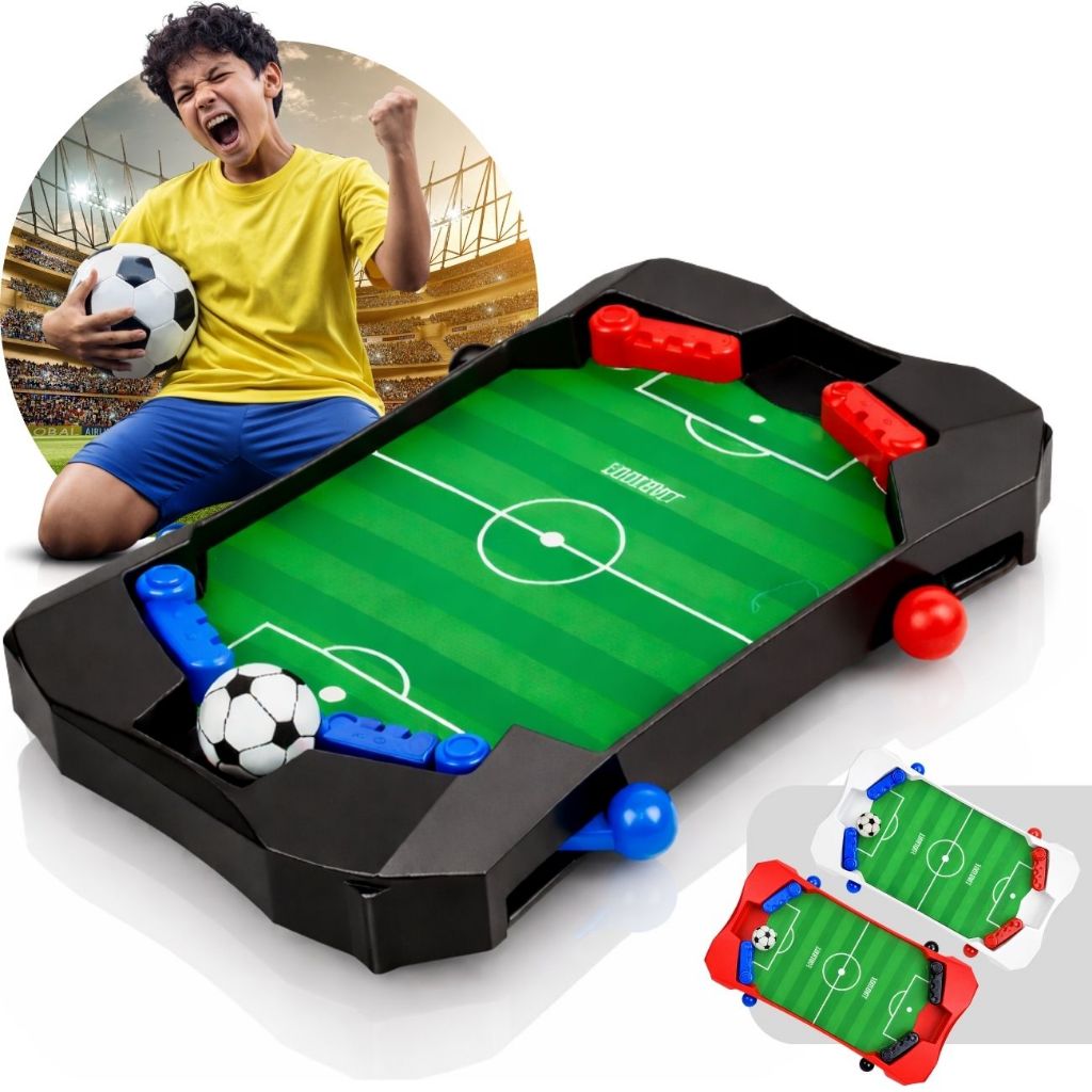 Mini Jogo De Futebol De Mesa Gol A Gol Portátil Brinquedo Infantil Estilo Pimball - Envio Imediato