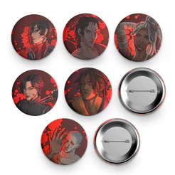 Botton Customizavel Ordem Paranormal RPG - Hexatombe - 3,5 cm