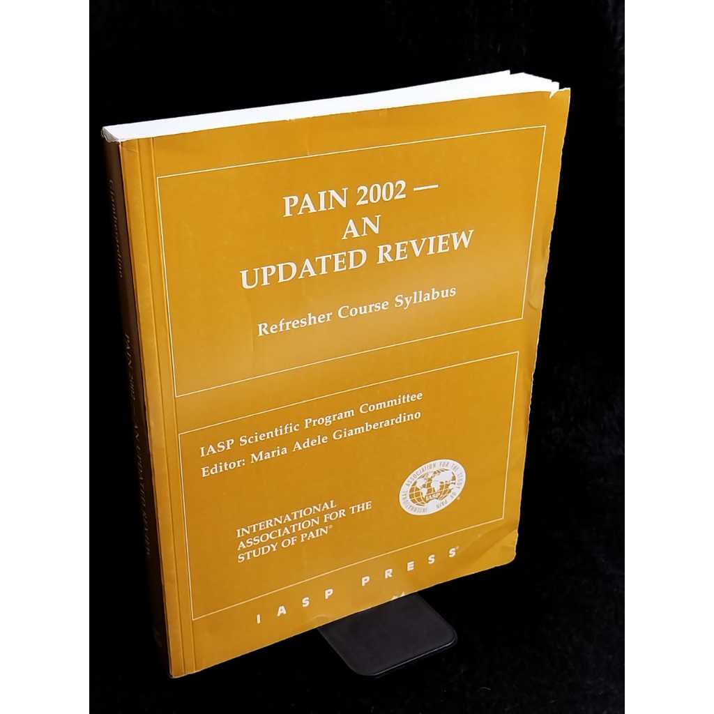 Livro PAIN 2002 - An Updated Review Sebo de Livros Usados em Inglês Desapego de Livros Acadêmicos