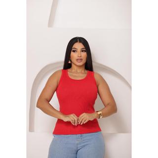Kit 3 Regata Feminina Ribana Canelada Americana Gringa – Blusinha Premium com Caimento Perfeito em Oferta na Shopee