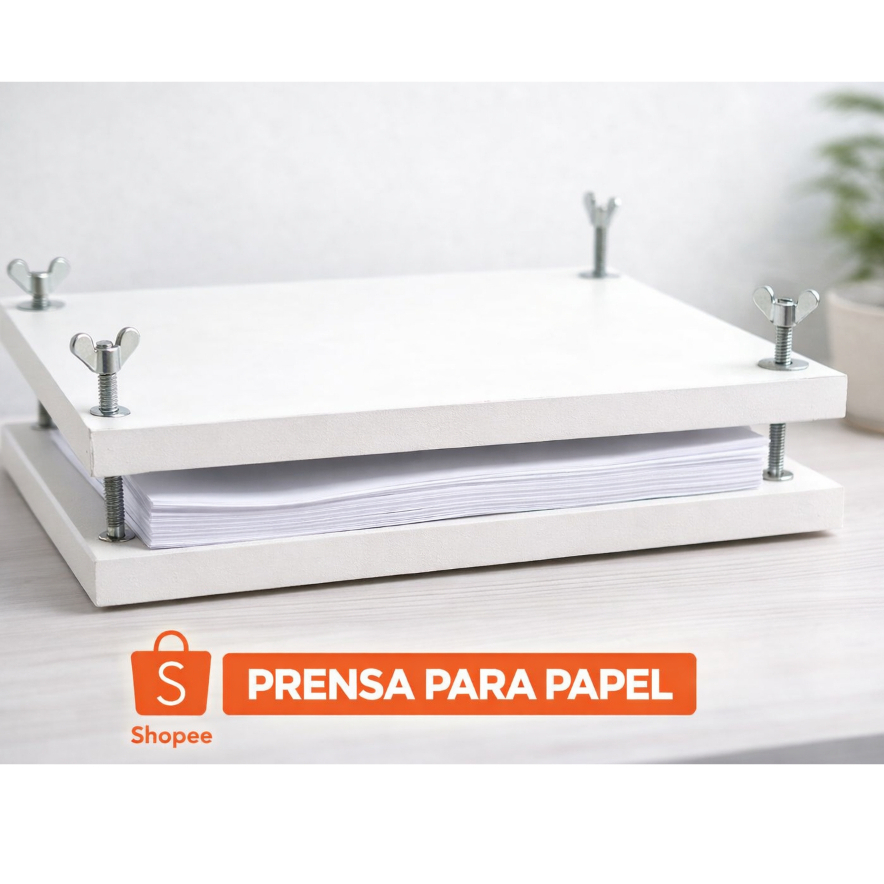 Prensa de MDF para Blocagem / Encadernação/ EVA – 32 x 25 / 18x27