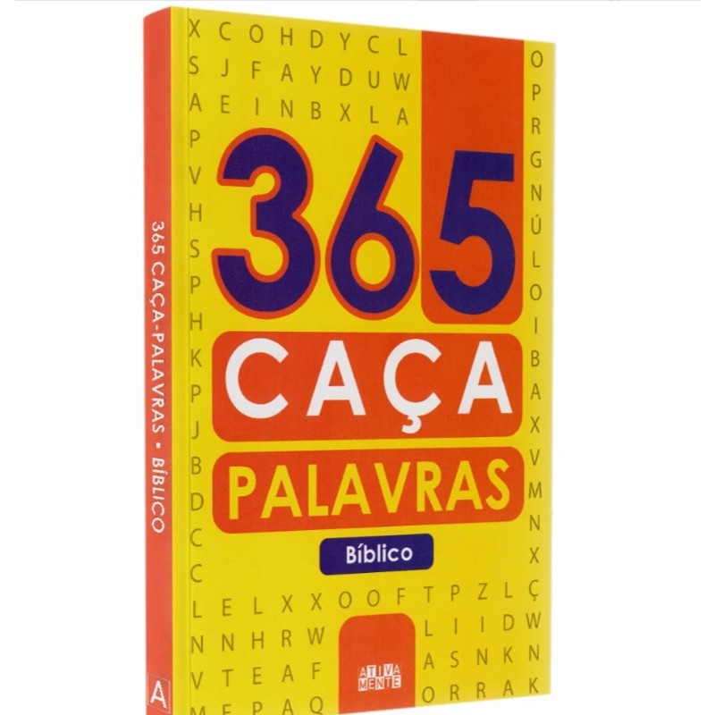Livro 365 atividades 365 Caça-Palavras Bíblico