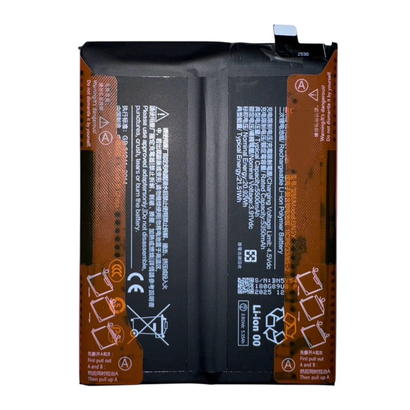 BN5Y BATERIA Flex Bateria Para Xiaomi Redmi Note 14 Pro 4g Bn5y em Oferta na Shopee