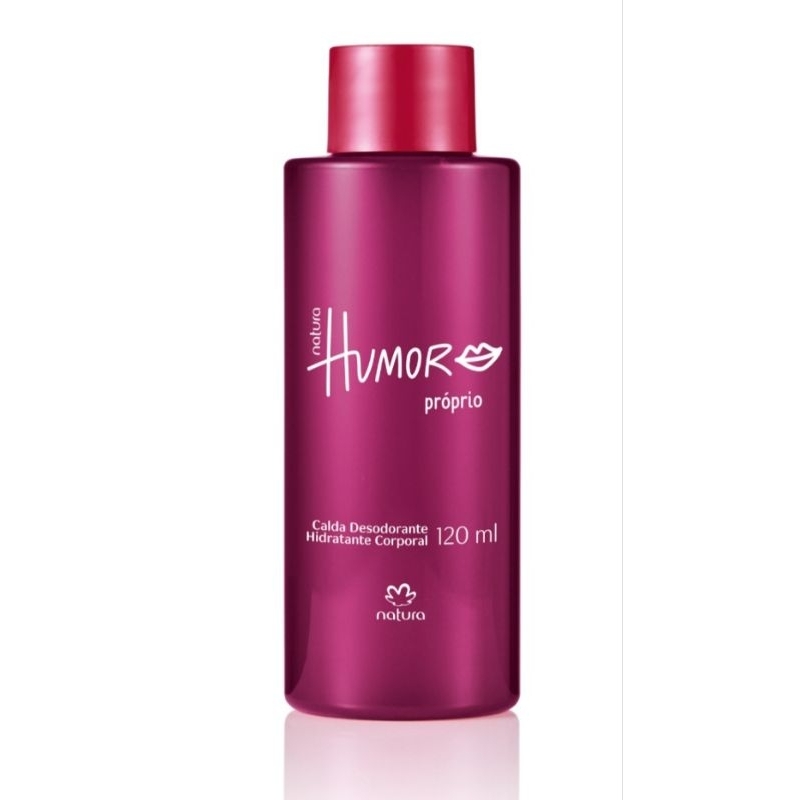 Calda Desodorante Hidratante Corporal Humor Próprio Feminino 120ml - Natura.