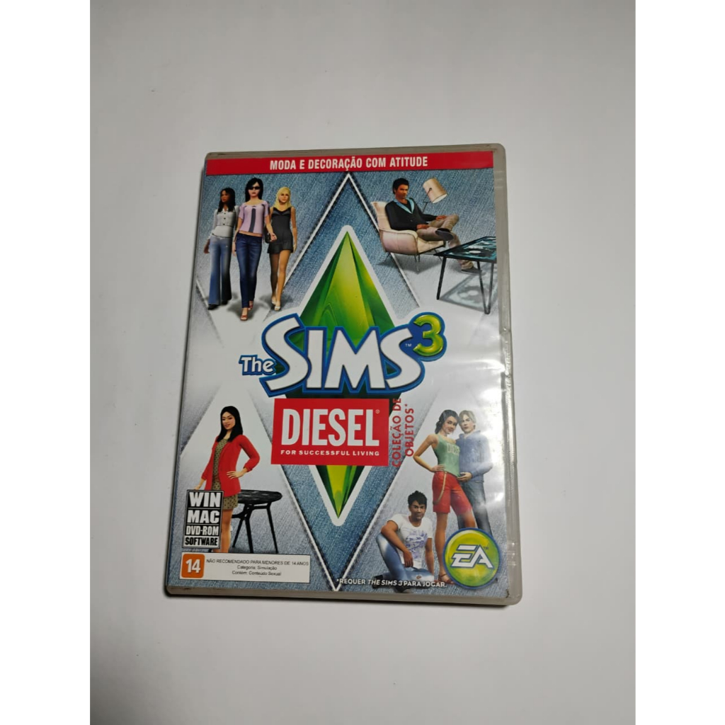 The Sims 3 dlc Diesel LACRADO Raridade