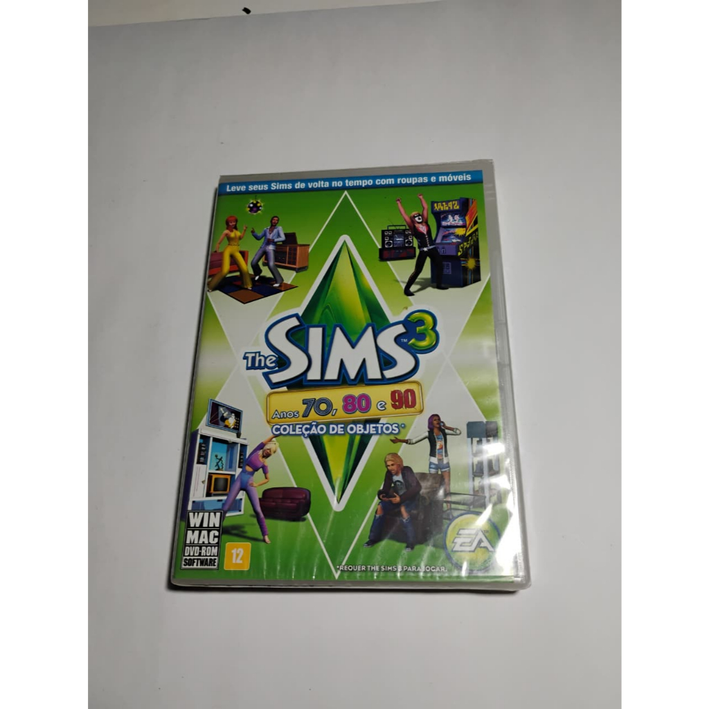 The Sims 3 DLC - 70s 80s 90s (LACRADO Raridade)
