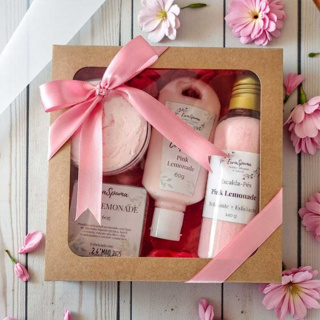 Kit para Presente com Hidratante - Produtos 100% Naturais em Oferta na Shopee