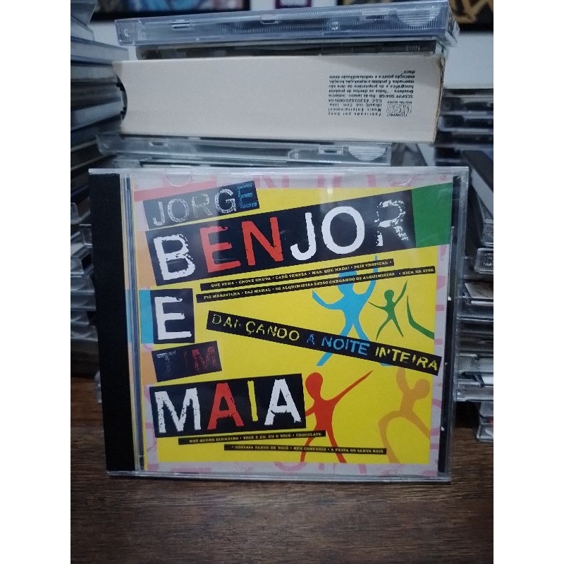 CD: Jorge Benjor e Tim Maia - Dançando a noite inteira