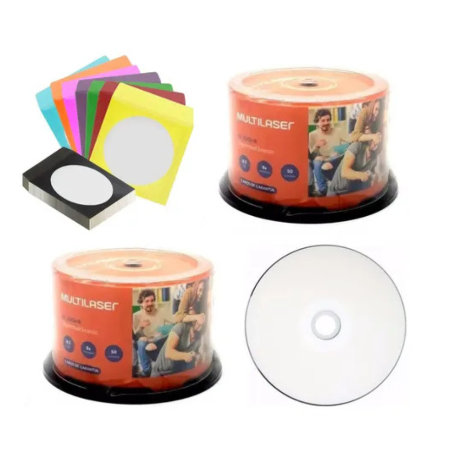 4 dvd printable dual layer Multilaser 8.5 GB Original em Oferta na Shopee