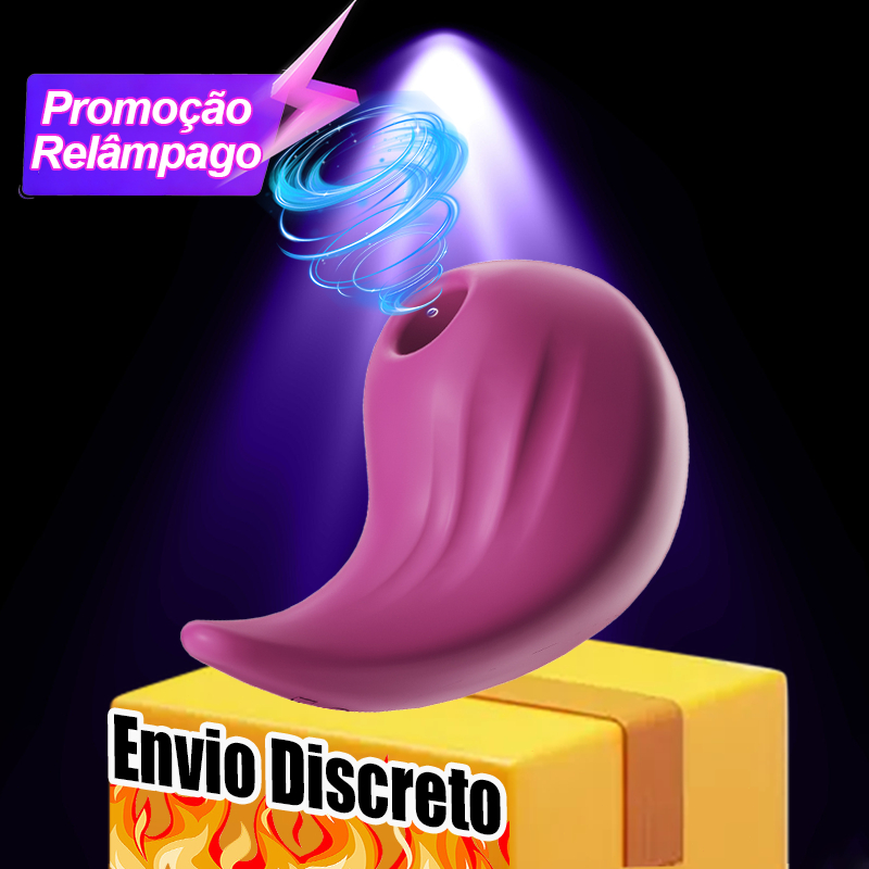 Sugador Feminino 9 Modos Vibrador de Sucção e Massagem Elétrica Sexy Toy Adulto