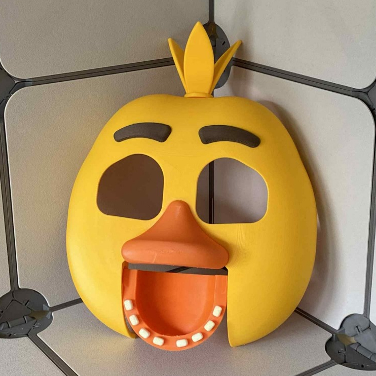 Máscara Five Nights At Freddy Chica Cosplay Fantasia Foxy Bonnie Freddy Filmes Terror Jogos Games