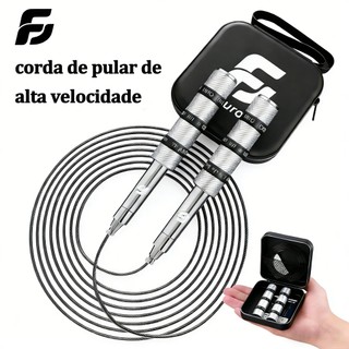 Corda de Pular Ajustável  Corda Pular Profissional Speed Rope Crossfit  Rolamento FuturoF…