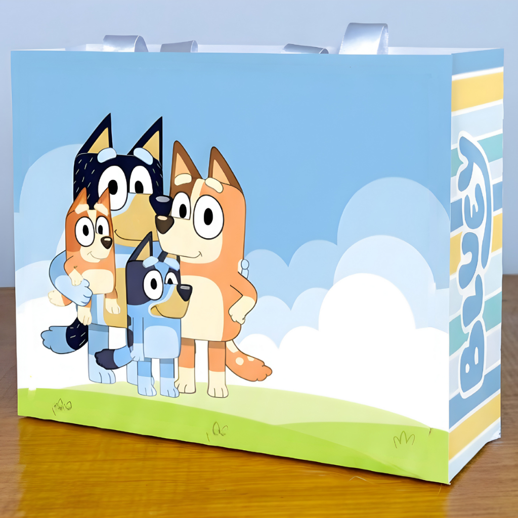 Sacolinha Sacola Lembrancinha Personalizada Decoração Festa - Bluey - Aniversário, mêsversário, comemoração
