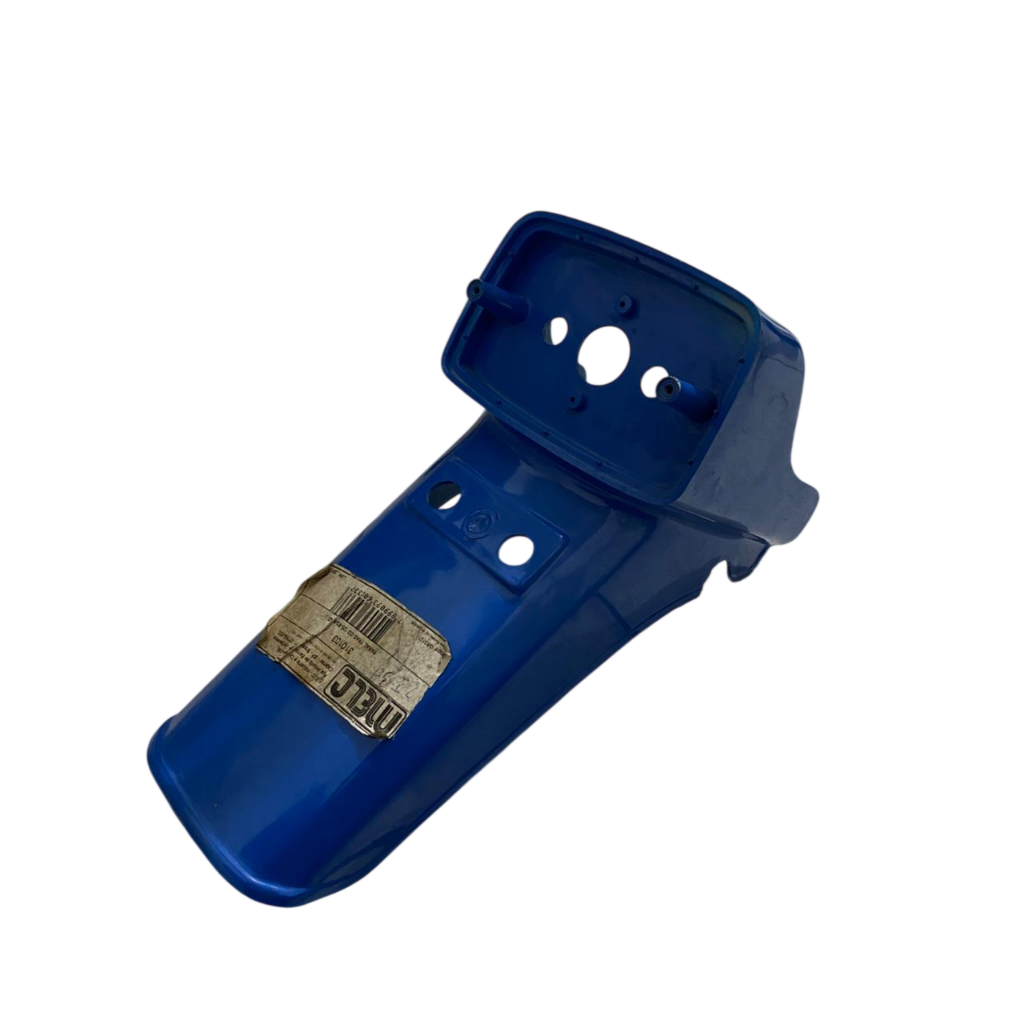 Paralama Traseiro Cg 125 83 84 85 Azul Claro Rabeta Suporte