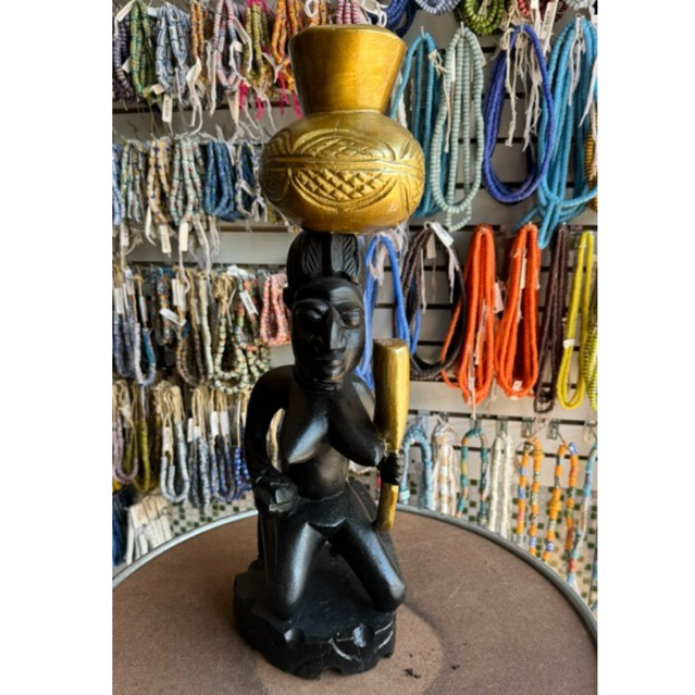 Escultura africana Oxum 57 Cm - Oxum imagem africana