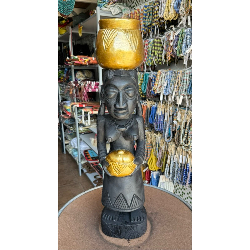 Oxum 62 Cm - Escultura Africana Oxum