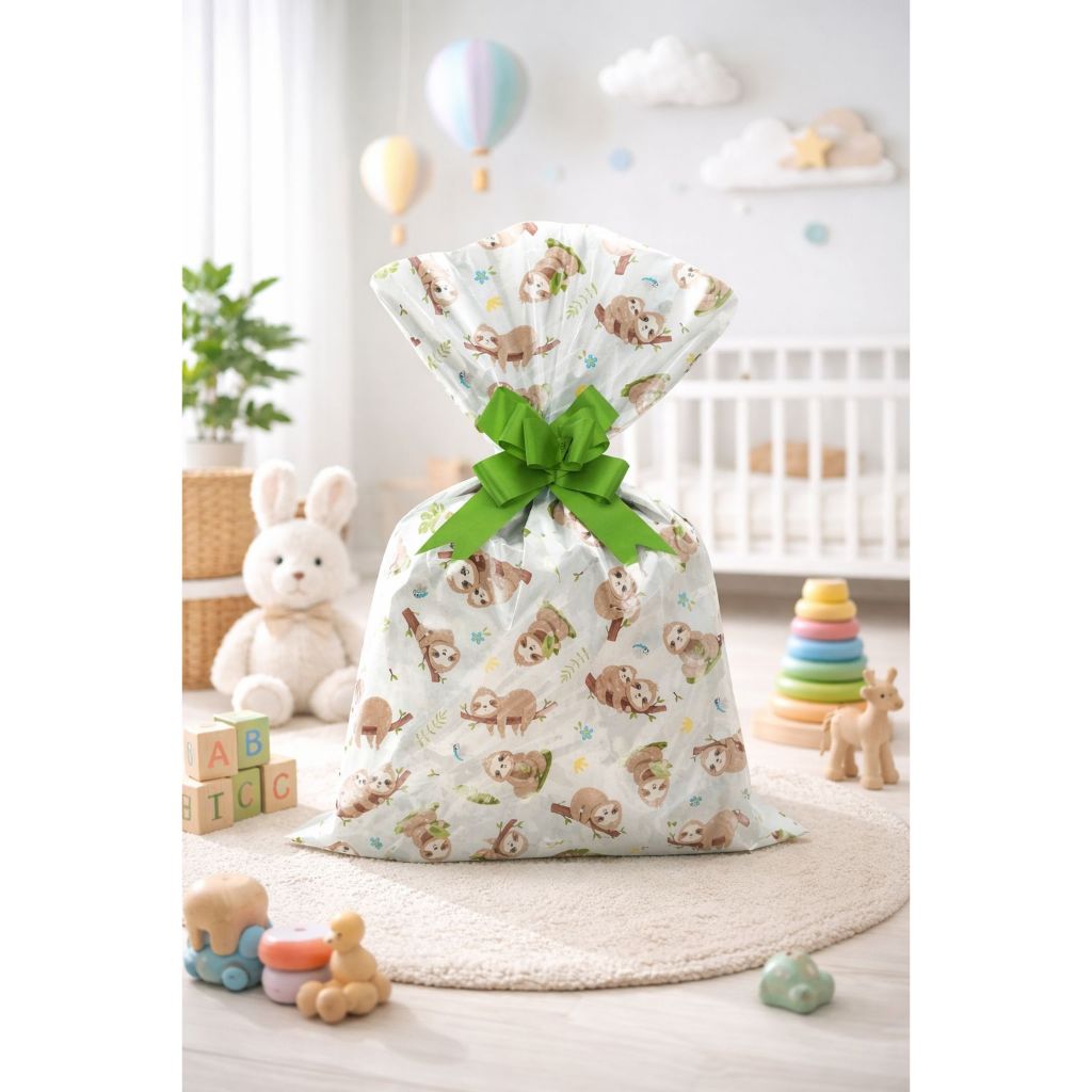 Saquinho de Presente Infantil 25x35 com 50 unidades em Oferta na Shopee