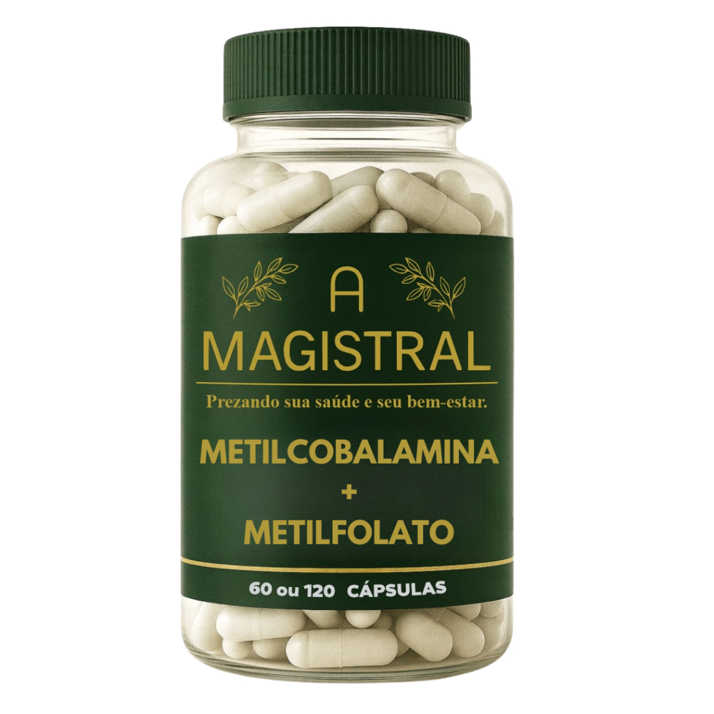 Vitamina B12 Metilcobalamina 1000mcg + Metilfolato Vitamina B9 1000mcg A Magistral Vitaminas em Oferta na Shopee