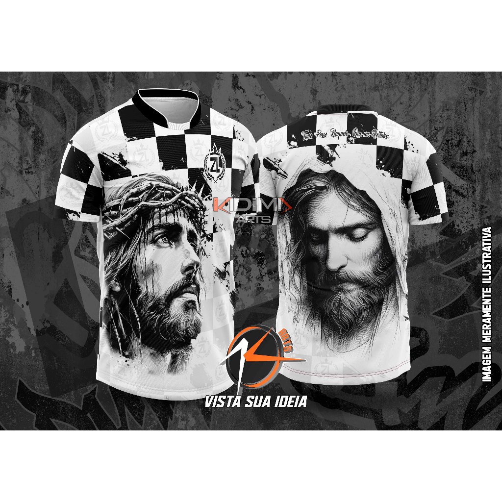 Camiseta Favela Cristo Quebrada Zona Leste