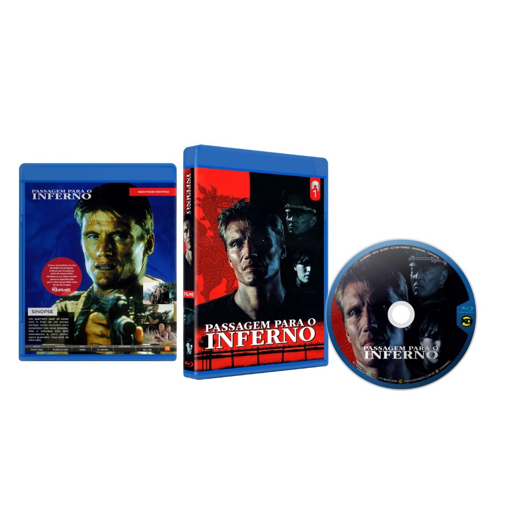 Bluray Passagem para o Inferno (1999) Fullhd Dolph Lundgren