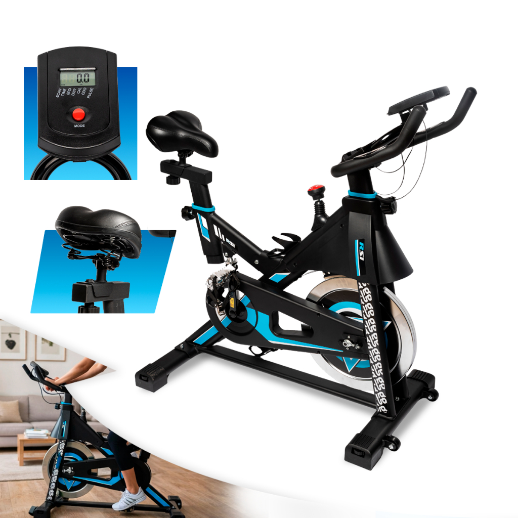 Bicicleta Spinning Ergométrica 20kg Pro 160kg Magnética 2mt