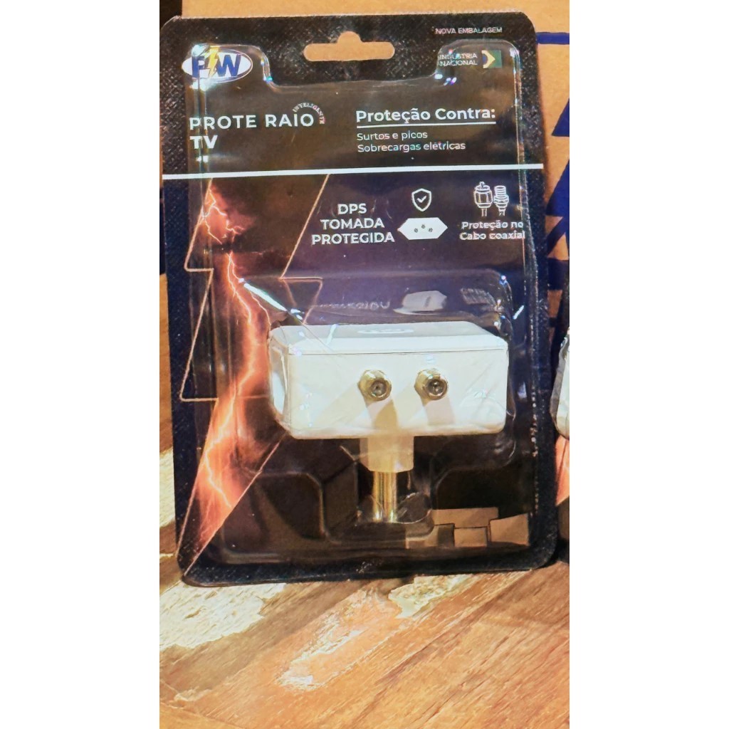 Proteraio Super Protetor Contra Raios Tv Pc 127v/220v Pw