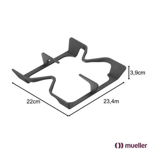 TREMPE CENTRAL MFV5BF FEFO FOGÃO MUELLER GRADE FERRO