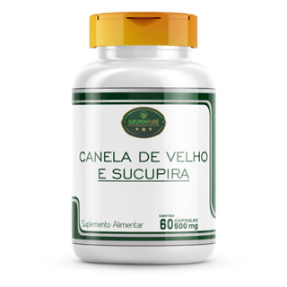 Canela de Velho + Sucupira (Super Composto) 500 Mg - 60 cápsulas em Oferta na Shopee