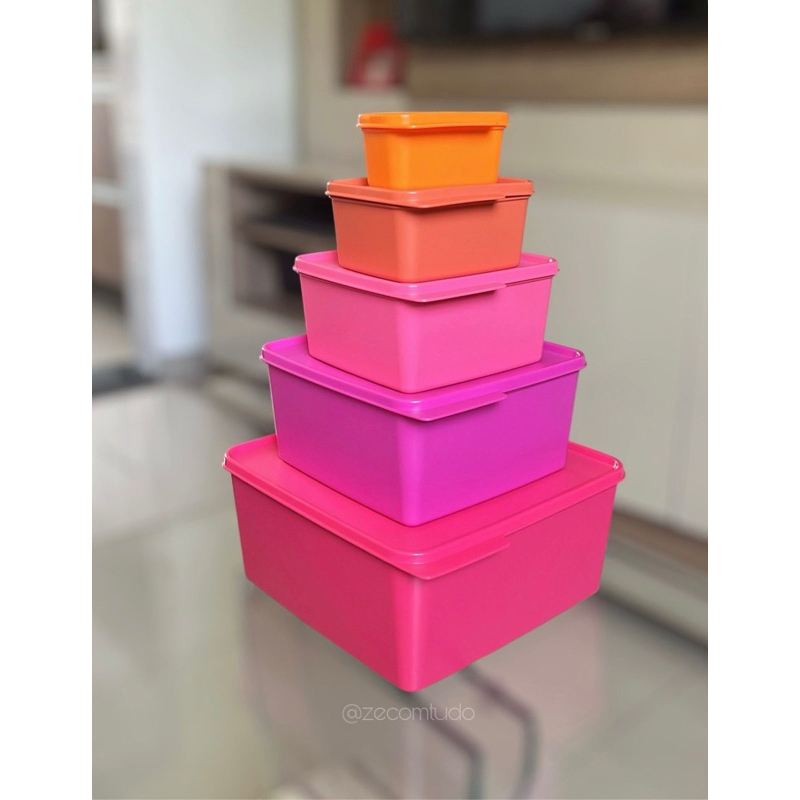 Linha Basic Line Pote Hermético Tupperware Para geladeira