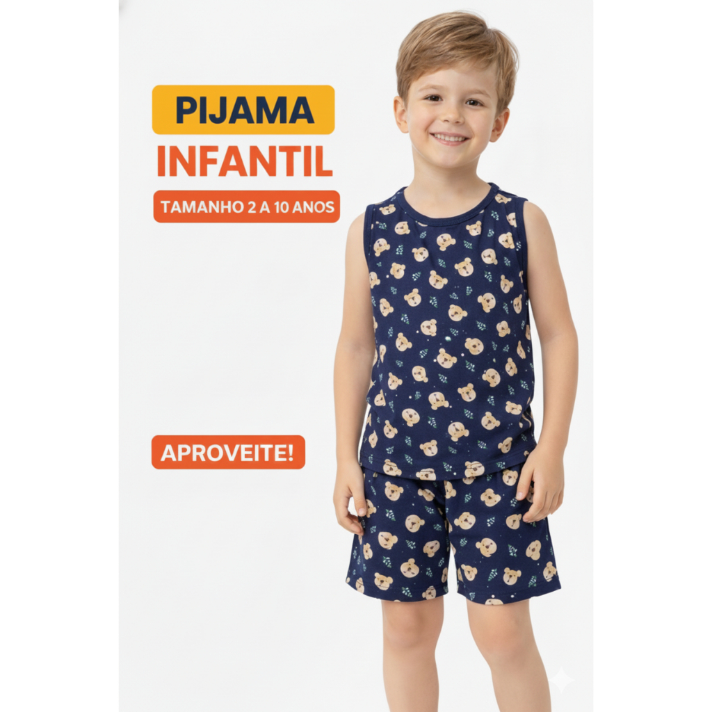 O que é Conjunto Pijama Infantil Masculino? Guia e Onde Comprar | BuscaProdutos