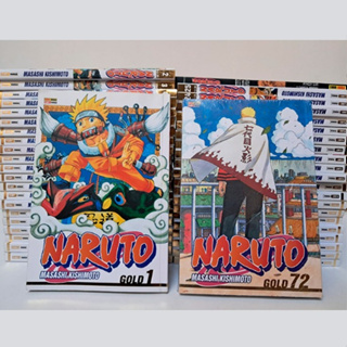 Mangá Naruto Gold - Volumes 1 ao 41 + 71 e 72 + Livro Secreto Gaara em Oferta na Shopee