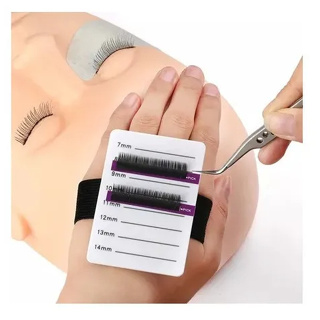 New Show kit 1/2/3 pcs Pulseira Auxiliar Para Extensão De Cílios - Hand Pallet em Oferta na Shopee