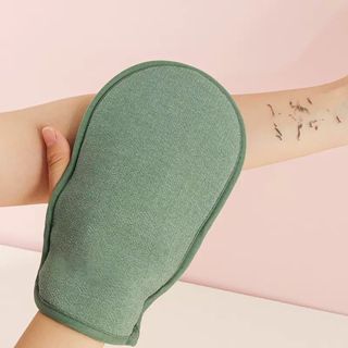 Nova Luva Toalha Esfoliante Corpo Macia Para Banho Limpeza Profunda em Oferta na Shopee