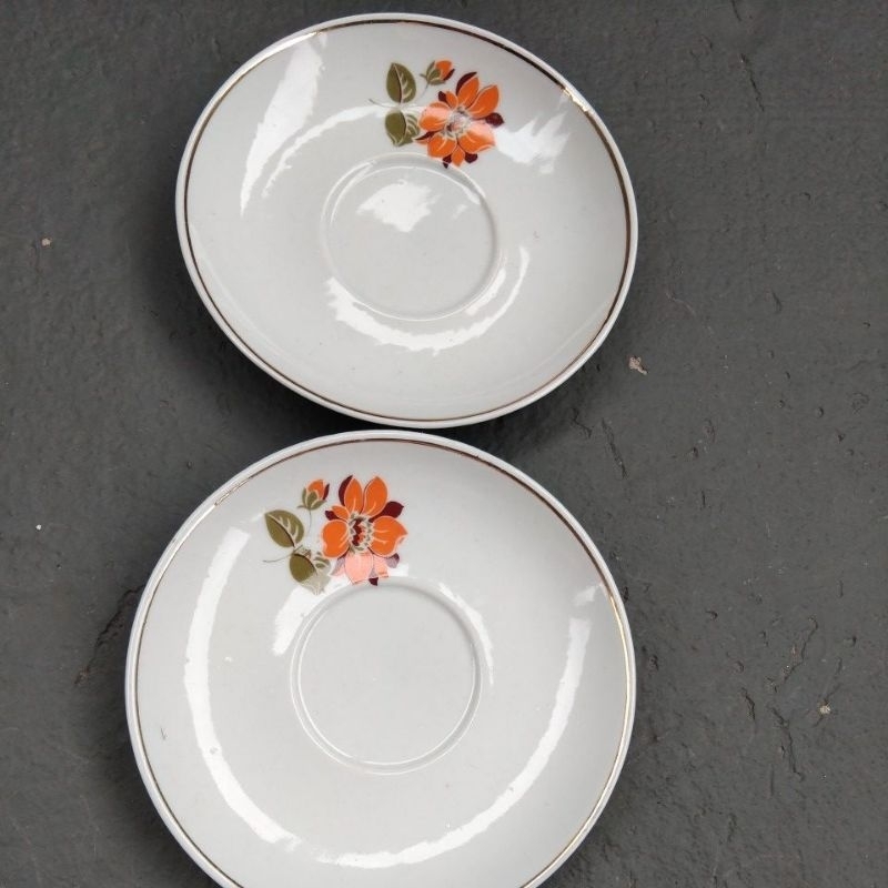 2 pires de chá Porcelana pozzani