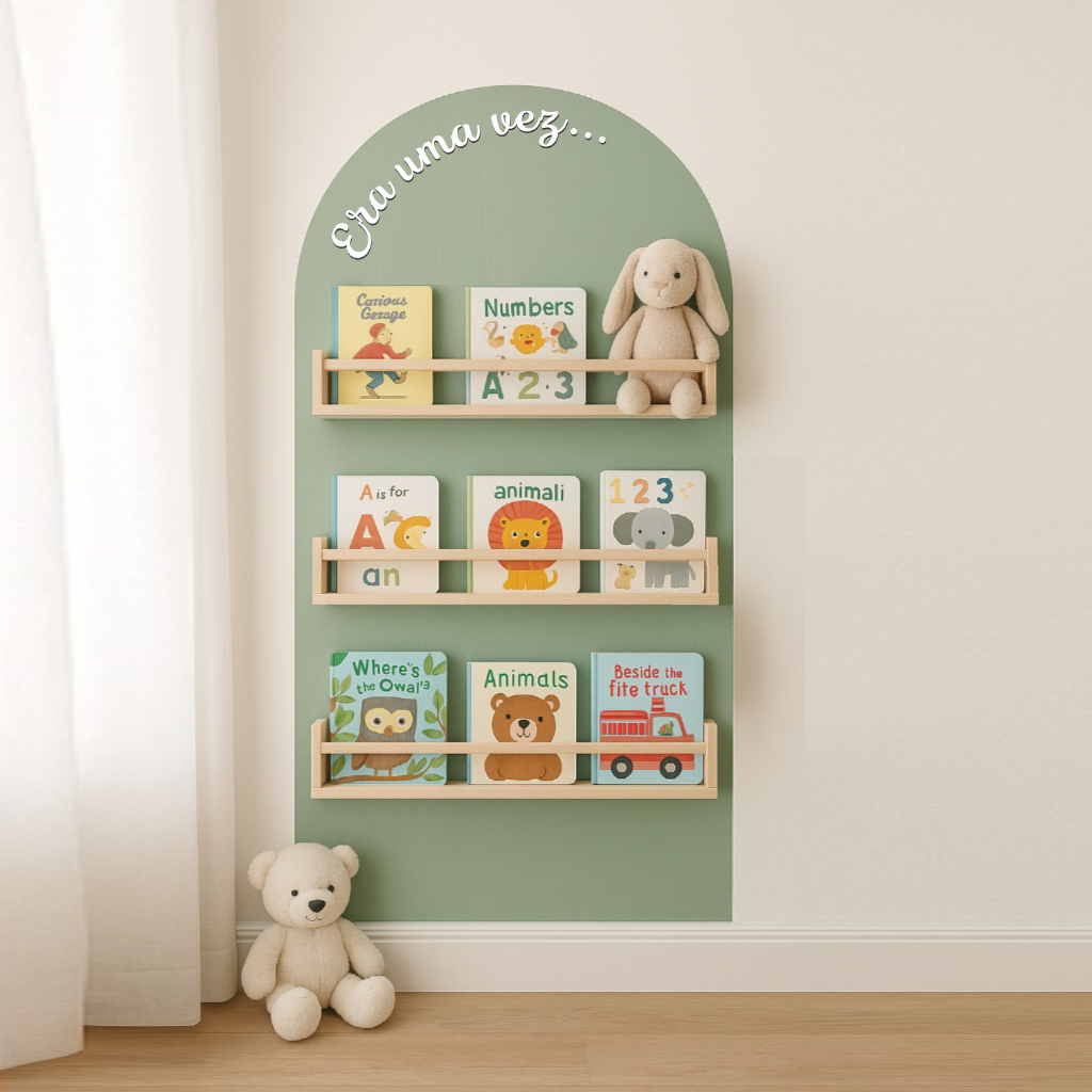 Adesivo de Parede Arco Romano com frase impressa Várias Cores para sua escolha em Oferta na Shopee