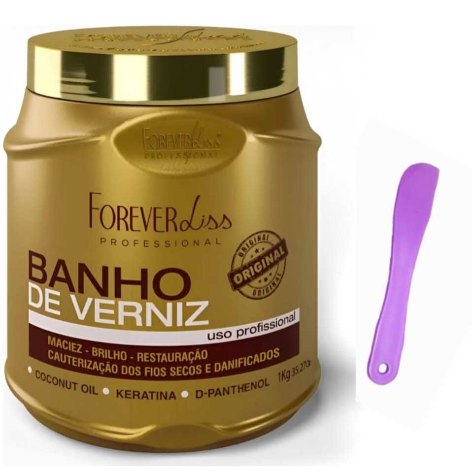 Máscara Banho De Verniz Forever Liss 1Kg