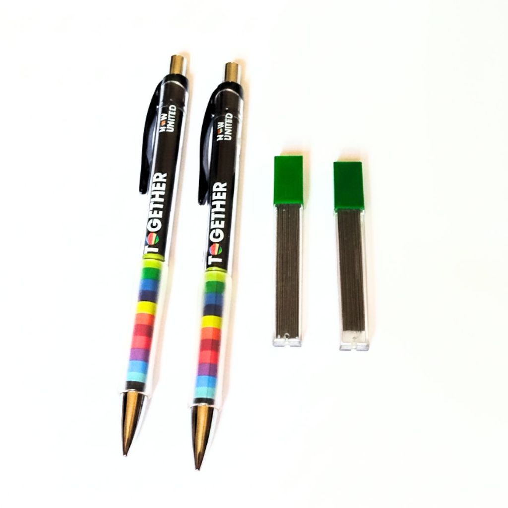Kit Lapiseira Now United Molin 0.7 grip + Grafite 0,7 mm