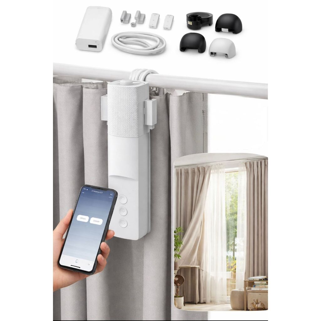 Automatizador de Cortina Inteligente Wi-Fi