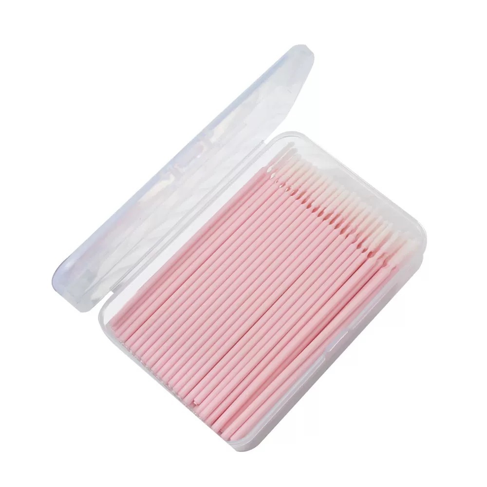New Show Kit Microbrush Cotonete Alongamento Fio A Fio Cílios OFERTA