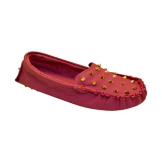 Mocassim Infantil Feminino Em Couro Legítimo com Spykes em Oferta na Shopee