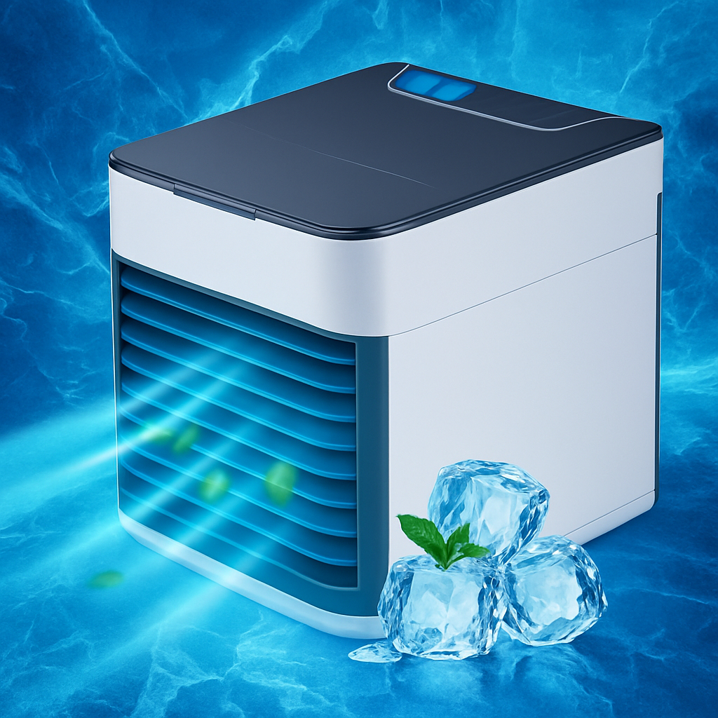 Mini Climatizador Portátil Ar Condicionado Ventilador Umidificador Chega de Sofrer com o Calor