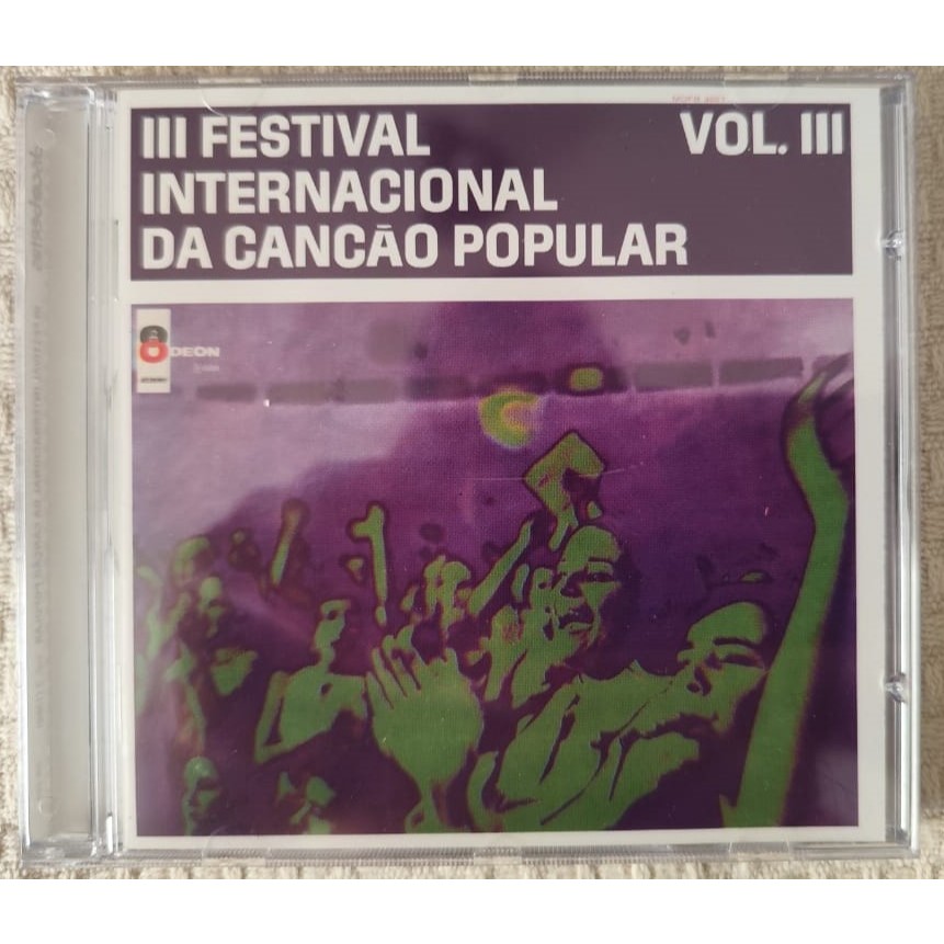 CD 3 FESTIVAL INTERNACIONAL DA CANÇÃO POPULAR - VOLUME 3 - DORI CAYMMI - CLARA NUNES